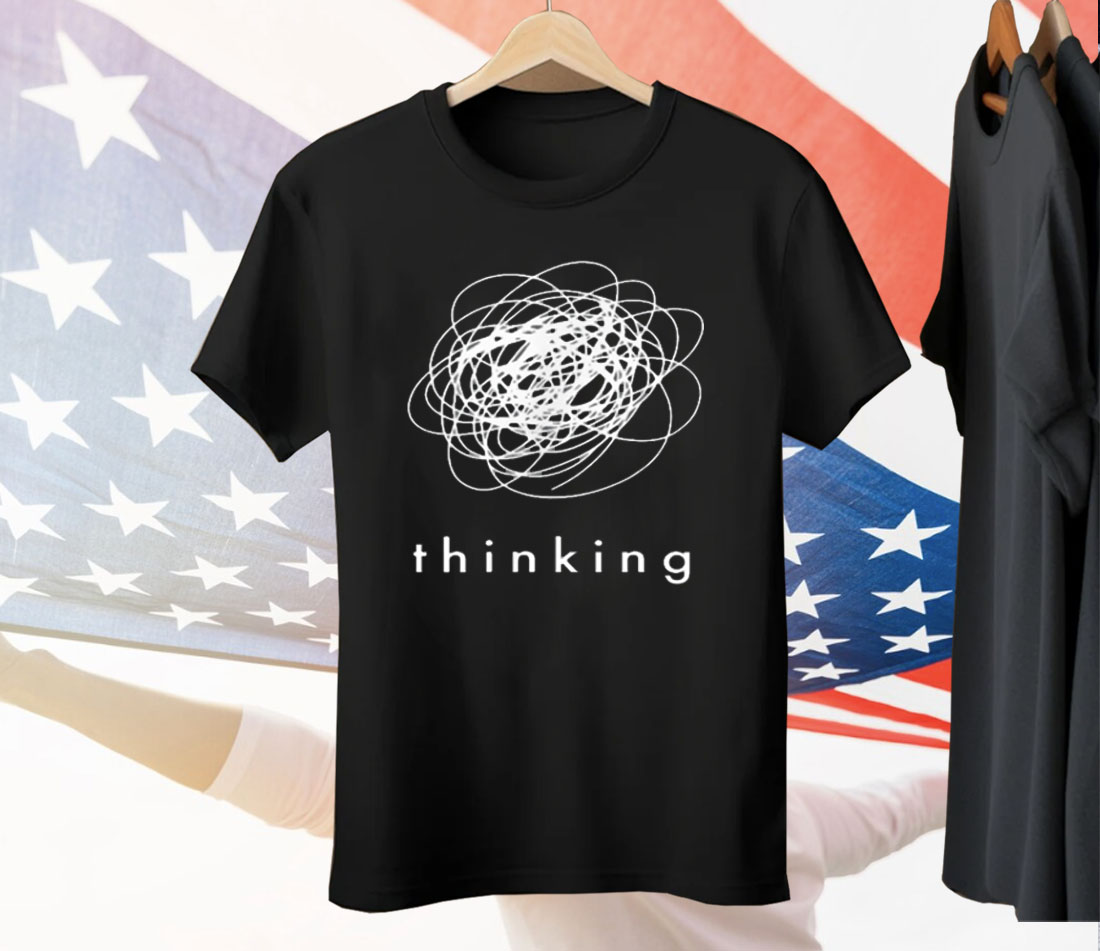 Thinking Scribble Tee Shirt