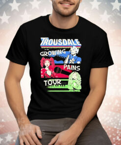 Trousdale On The Growing Qains 2025 Tour Tee Shirt