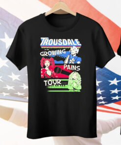 Trousdale On The Growing Qains 2025 Tour Tee Shirt