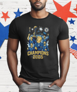 Trump And Chelsea Champions Club World Cup 2025 T-Shirt