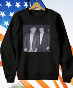 Trump And Jeffrey Epstein Shirt He Is On The List T-Shirt