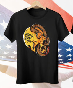 Venom & Valor Death Before Tyranny Skull Snake Tee Shirt