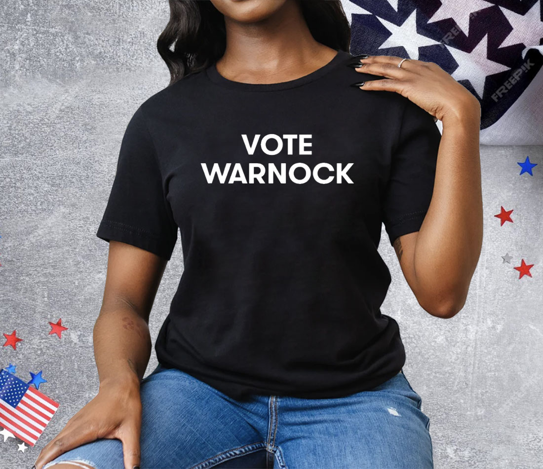 Vote Warnock Tee Shirt