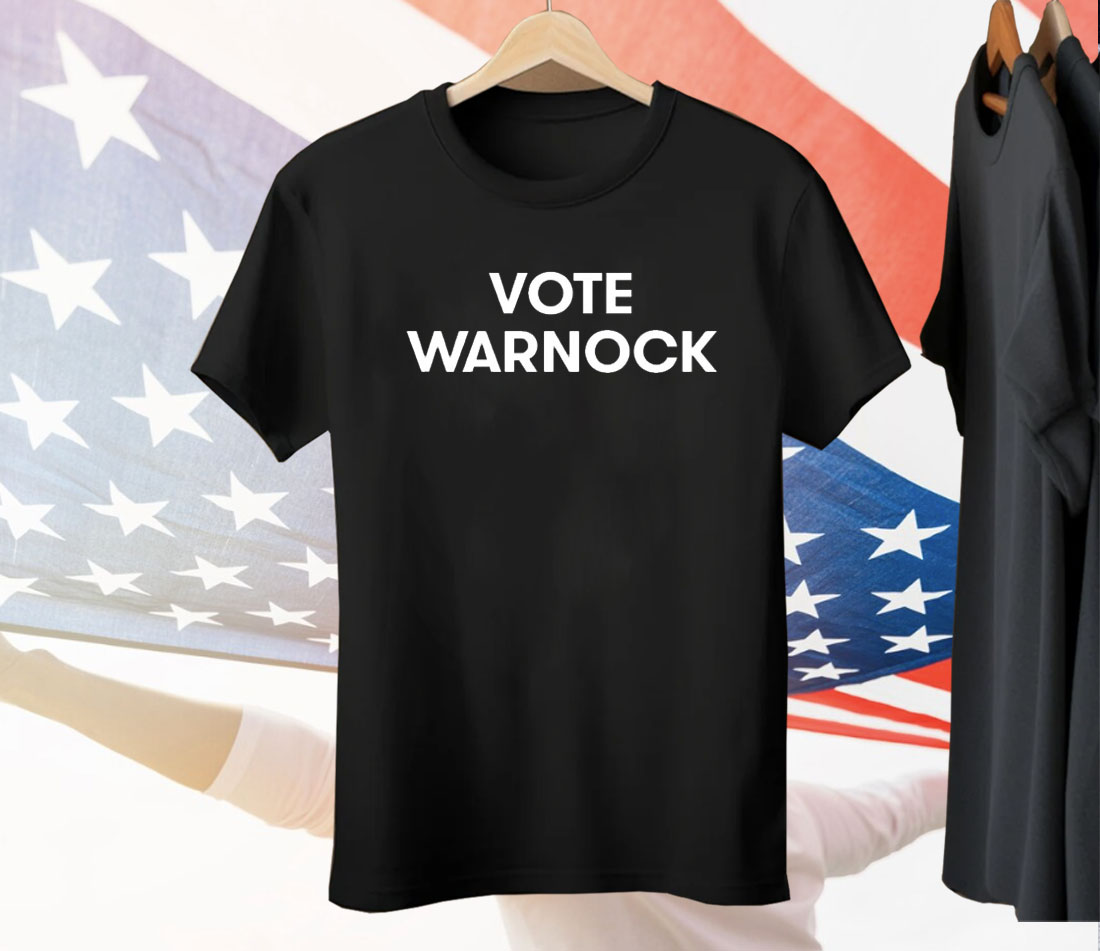 Vote Warnock Tee Shirt