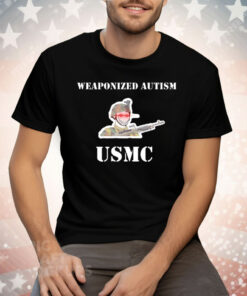 Weaponized Autism USMC Tee Shirt