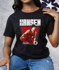 Yang Hansen Portland Trail Blazers Premiere Tee Shirt