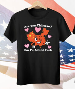 Are you Chinese Cuz I’m China Fuck Tee Shirt