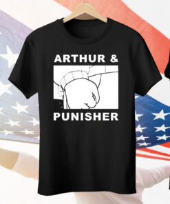 Arthur And Punisher Tee Shirt