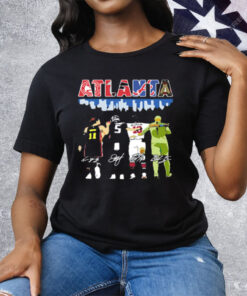 Atlanta Professional Sports Teams Tee Shirt