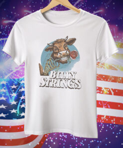 Billy Strings Summer Tour 2025 Cow Rose Tee Shirt