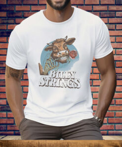 Billy Strings Summer Tour 2025 Cow Rose Tee Shirt