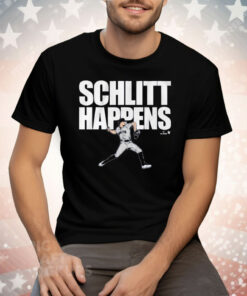 Cam Schlittler Schlitt Happens Tee Shirt