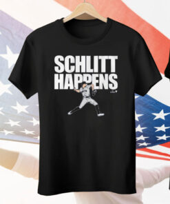 Cam Schlittler Schlitt Happens Tee Shirt