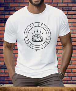 Drew Builds Stuff Brain Tee Shirt