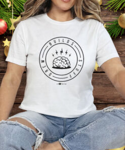 Drew Builds Stuff Brain Tee Shirt