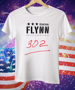 General Flynn Justice For All Tee Shirt