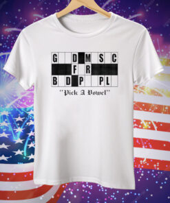 Hellbent Pick A Vowel Tee Shirt