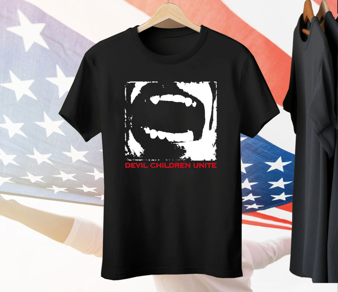 Ink And Dagger Devil Children Unite Tee Shirt