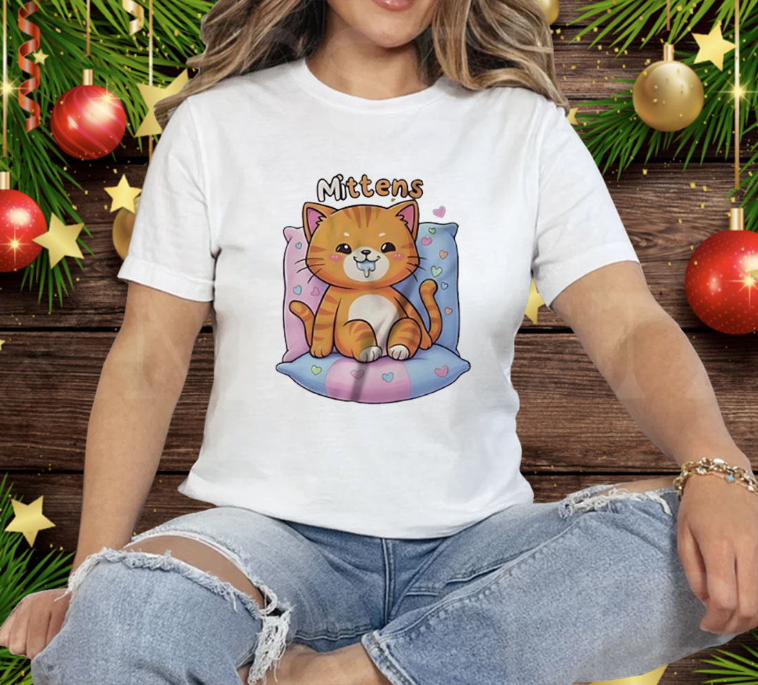Mittens Kitten Tee Shirt