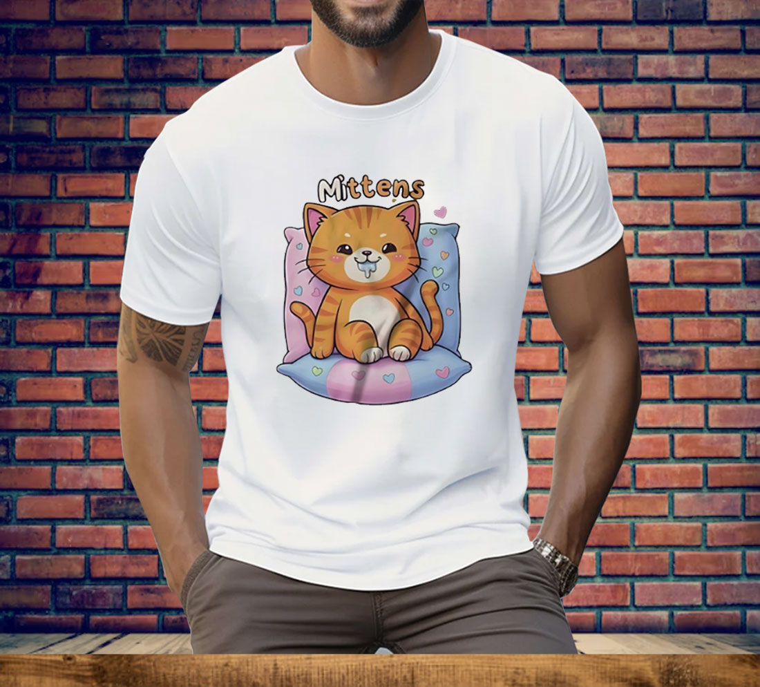 Mittens Kitten Tee Shirt