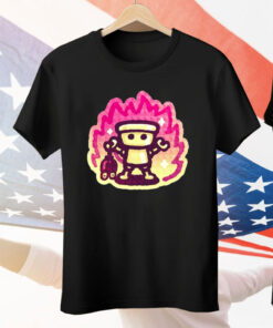 Overheating Chibi Robo Tee Shirt