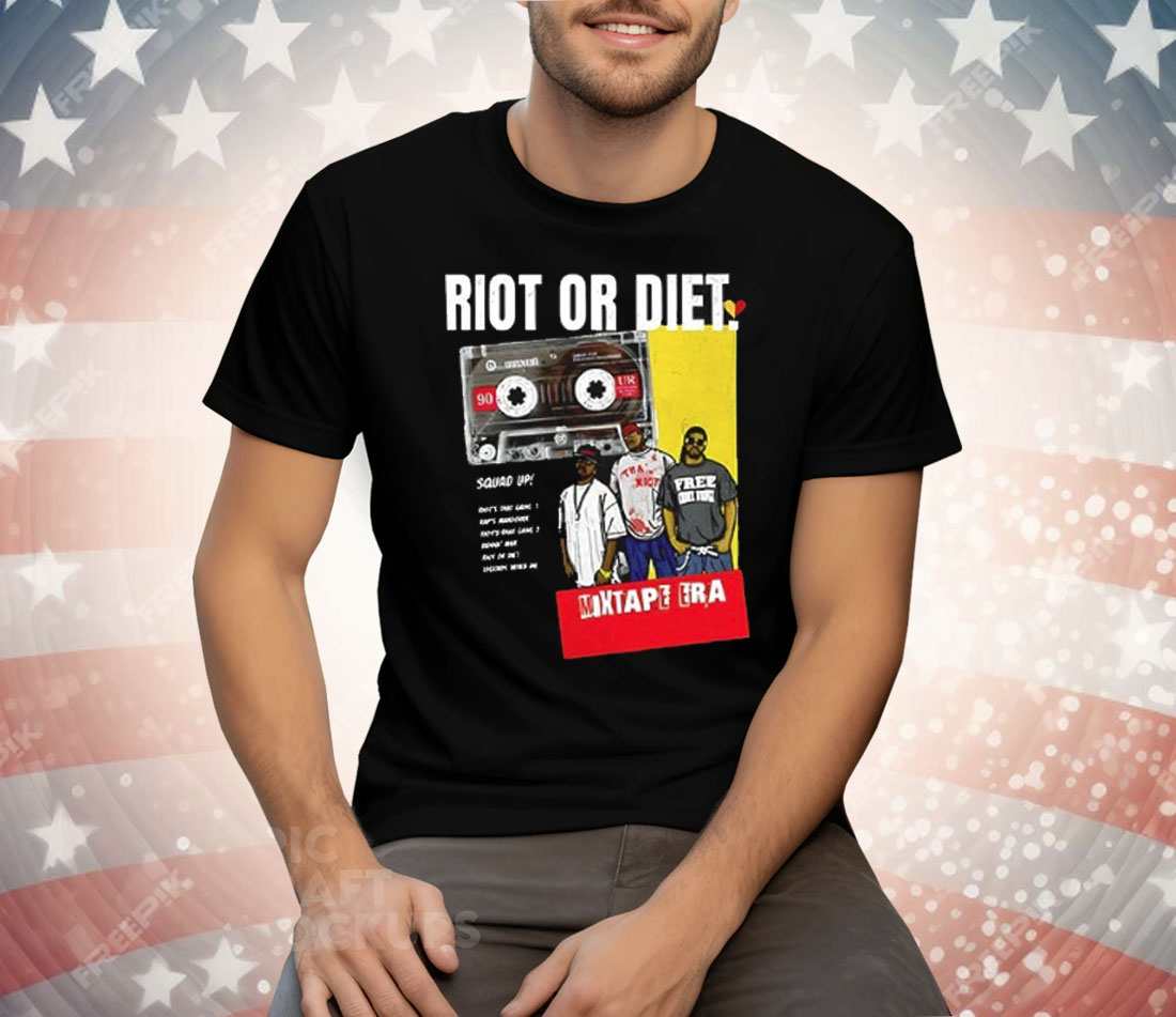 Riot or Diet Squad Up Tee Shirt