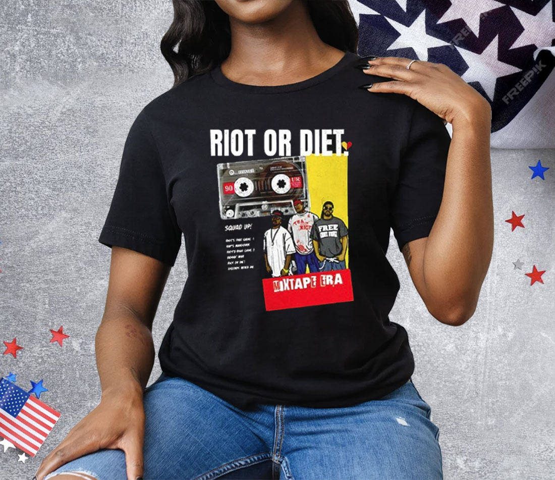 Riot or Diet Squad Up Tee Shirt
