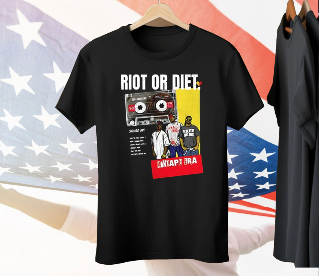 Riot or Diet Squad Up Tee Shirt