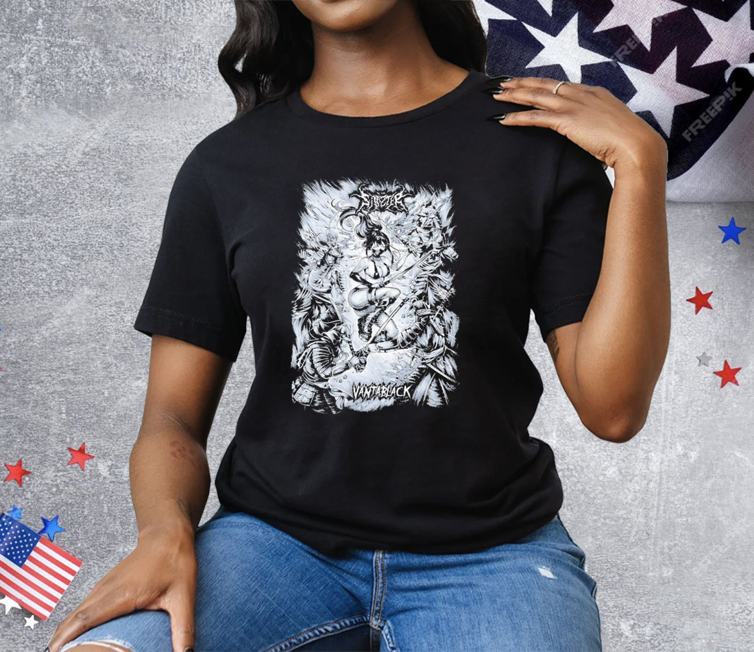 Sinizter Vantablack Tee Shirt