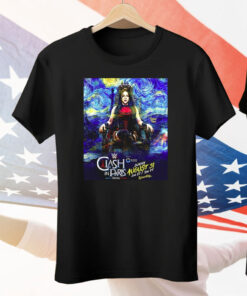 Stephanie Vaquer Clash In Paris France WWE Starry Night Tee Shirt