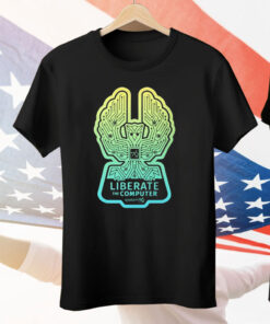 System76 Liberate The Computer Tee Shirt