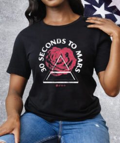 Thirty Seconds To Mars Triad Rose Tee Shirt
