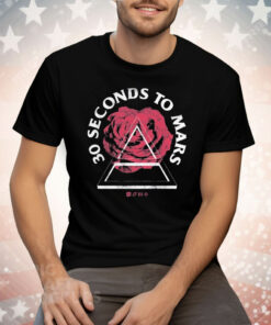 Thirty Seconds To Mars Triad Rose Tee Shirt
