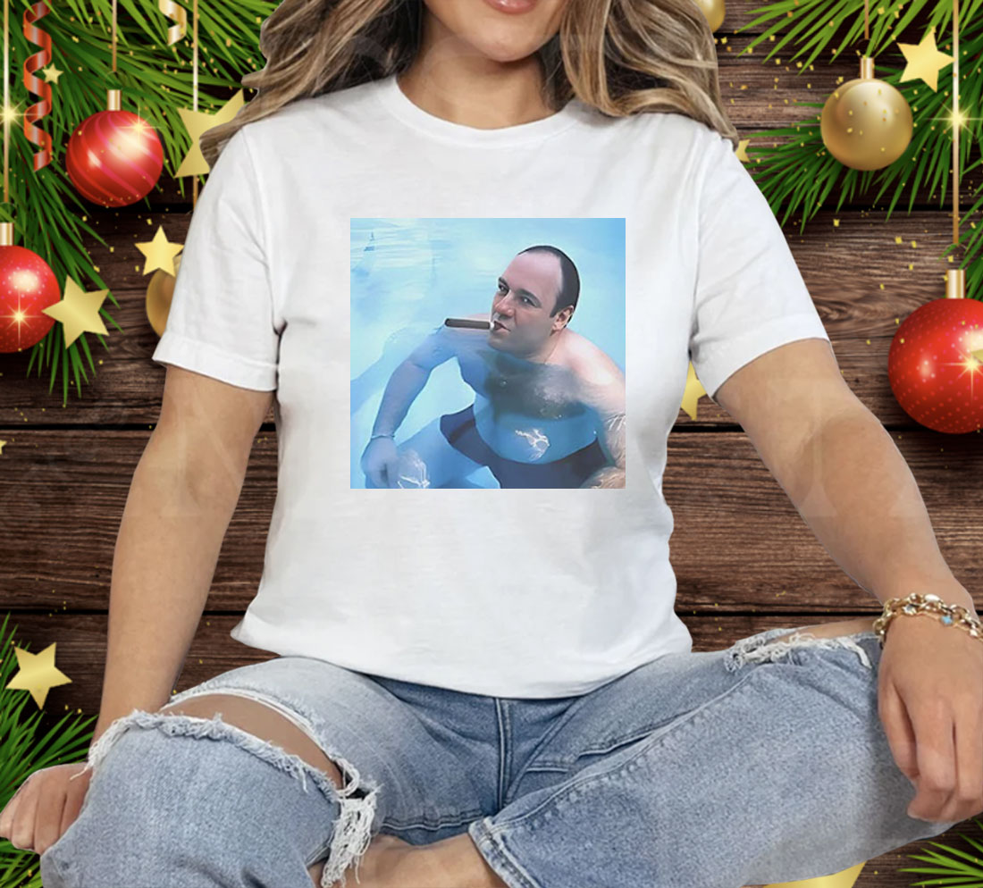 Tony Soprano Pool Cigar Tee Shirt