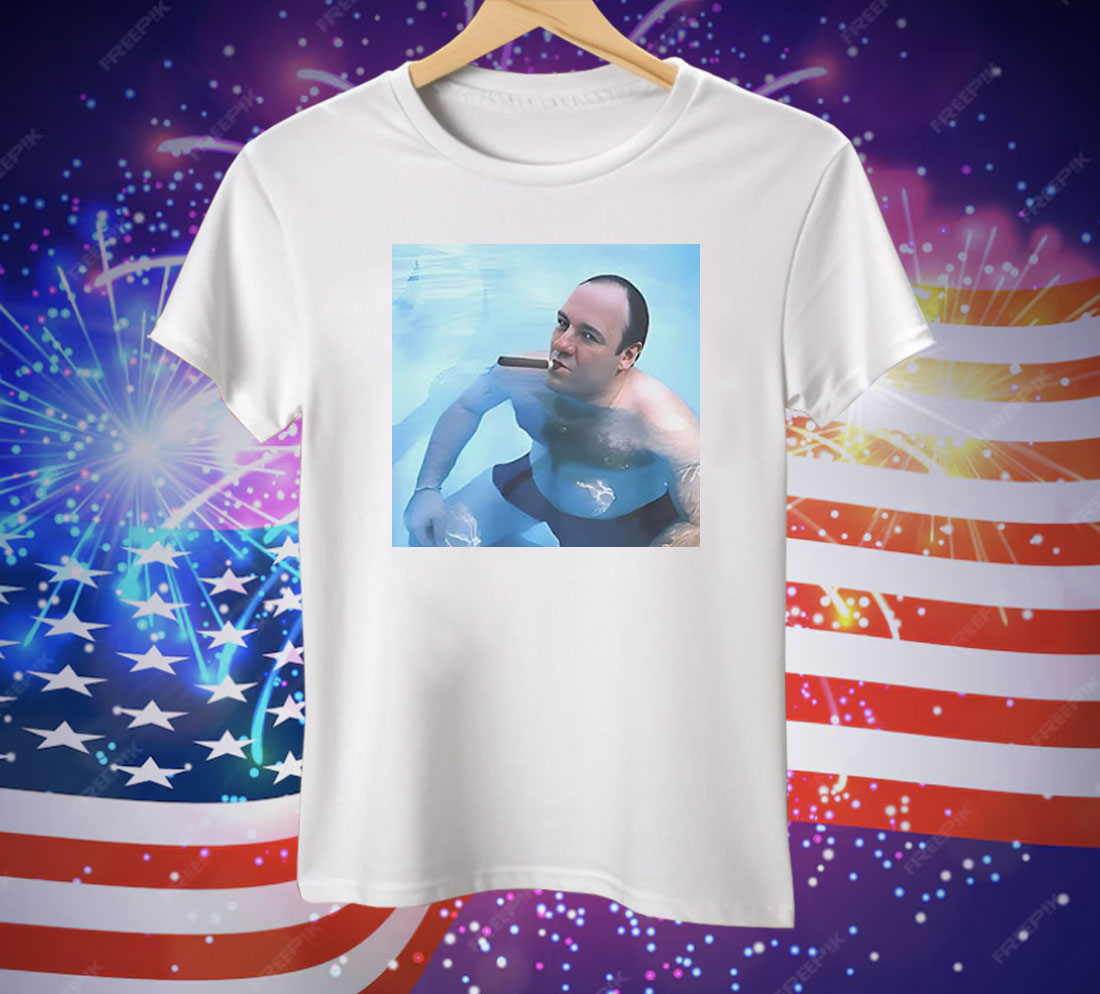 Tony Soprano Pool Cigar Tee Shirt