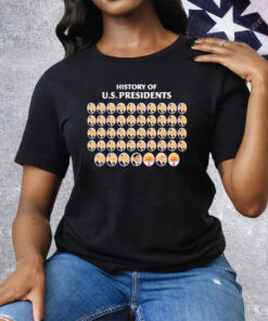 Trump Clown History Of Us Presidents History 1 To 47 Tee Shirt