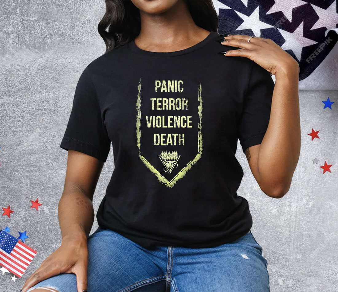 Vader Panic Terror Violence Death Tee Shirt
