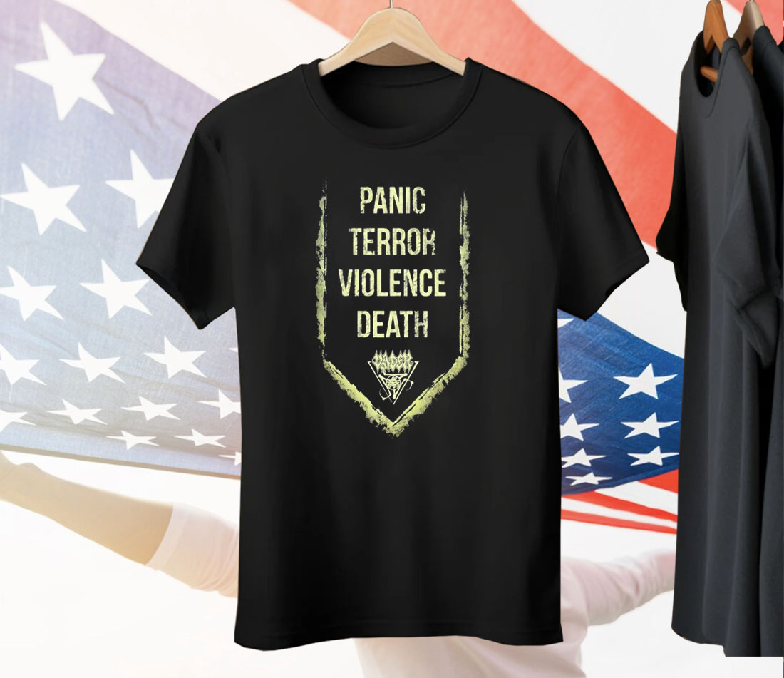 Vader Panic Terror Violence Death Tee Shirt