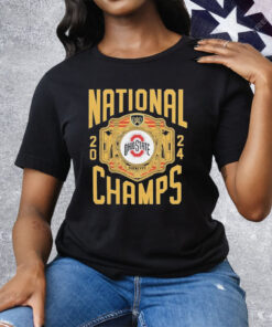WWE x Ohio State Buckeyes National Champs 2024 Tee Shirt