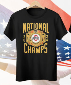 WWE x Ohio State Buckeyes National Champs 2024 Tee Shirt