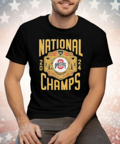 WWE x Ohio State Buckeyes National Champs 2024 Tee Shirt