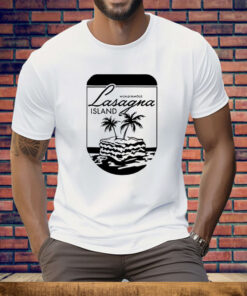 World Famous Lasagna Island Tee Shirt