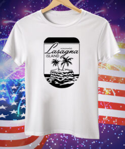 World Famous Lasagna Island Tee Shirt