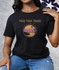 Yeah Yeah Yeahs Moon Rose Sword Tee Shirt