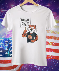 Auburn Ball Is Not A State Zac Blackerby Tee Shirt