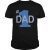 #1 Dad Number One Father’s Day Vintage Style TShirt