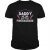 4th of July Birthday Daddy Of The Little Firecracker Tee Shirt