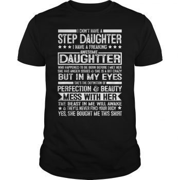 stubborn daughter t shirt